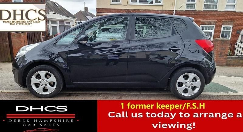 Used Kia Venga 2014 Black Hatchback