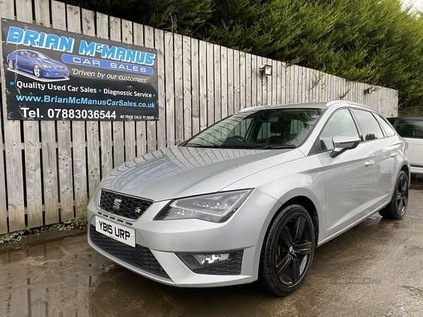 Used Seat Leon FR 150 HP (110 kW) 2015 Silver Estate