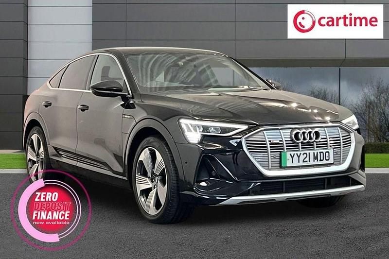 Black Used 2021 Audi e-tron S-Line SUV | £22,399 (Fair price) - Image 1/4