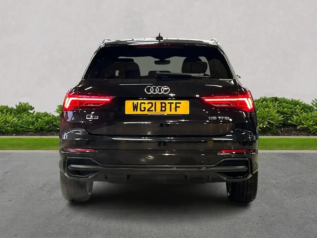 Used Audi Q3 S-Line 150 HP (110 kW) 2021 Black SUV