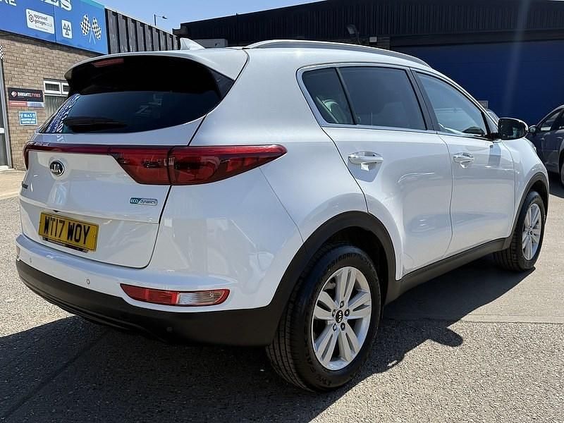 Begagnad Kia Sportage 2017 Vit SUV