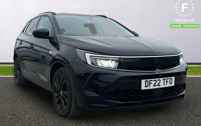 Black Used 2021 Vauxhall Grandland X SRi SUV | £16,499 (Fair price) - Image 1/4