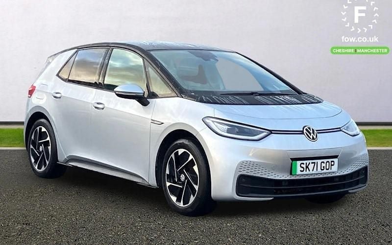 Used VW ID.3 Comfortline 150 kW (204 HP) 2021 Silver Hatchback