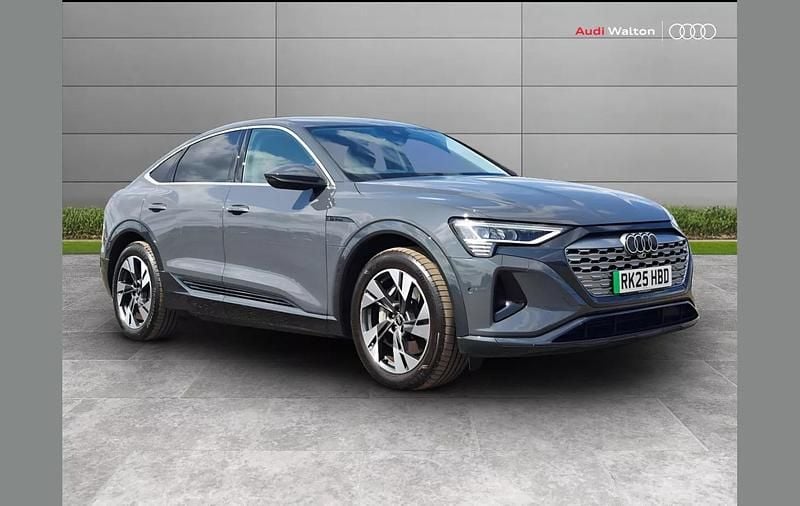 Grey Used 2025 Audi Q8 e-tron Sport SUV | £44,190 - Image 1/4