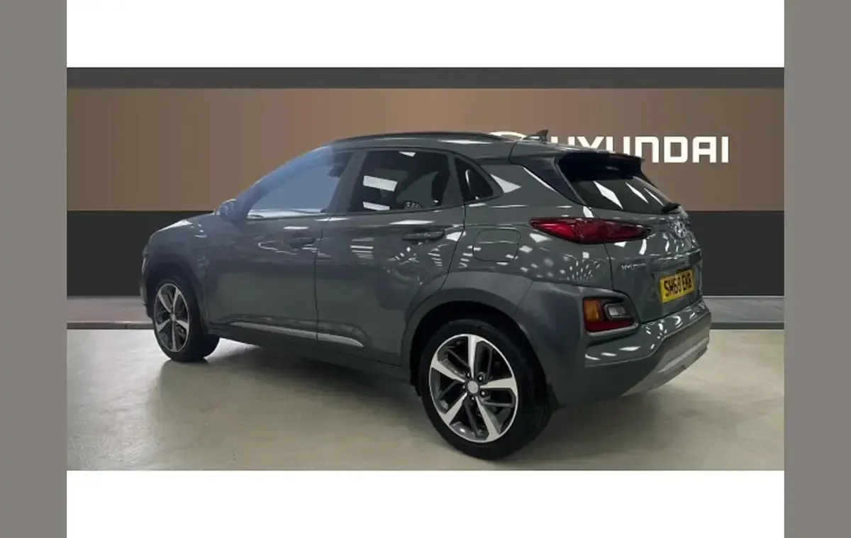 Used Hyundai Kona Premium 117 HP (86 kW) 2018 Grey SUV