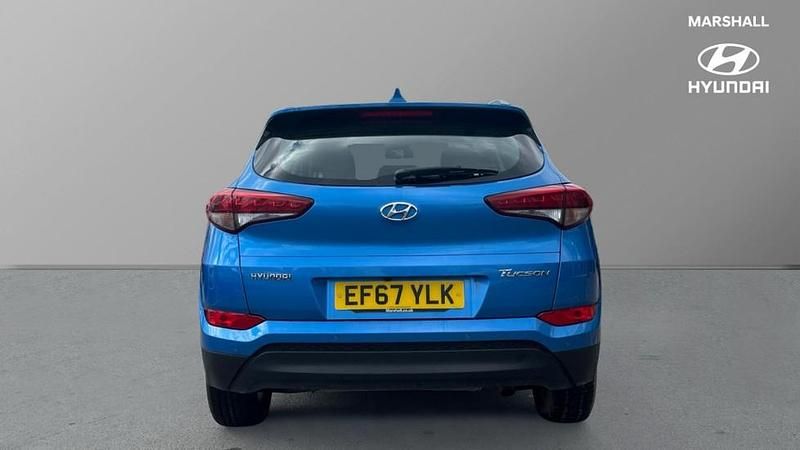Used Hyundai Tucson SE 132 HP (97 kW) 2017 Blue SUV