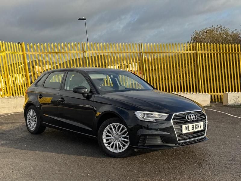 Used Audi A3 Sportback Performance 2018 Black Hatchback