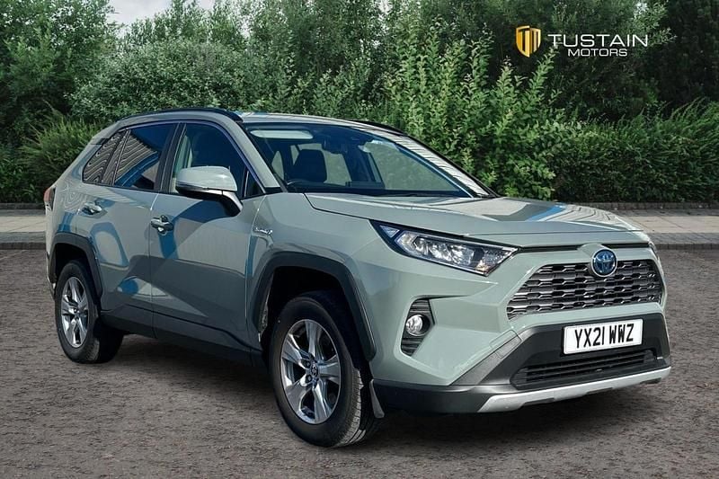 Green Used 2021 Toyota RAV4 Hybrid SUV | £17,499 (Super price) - Image 1/4