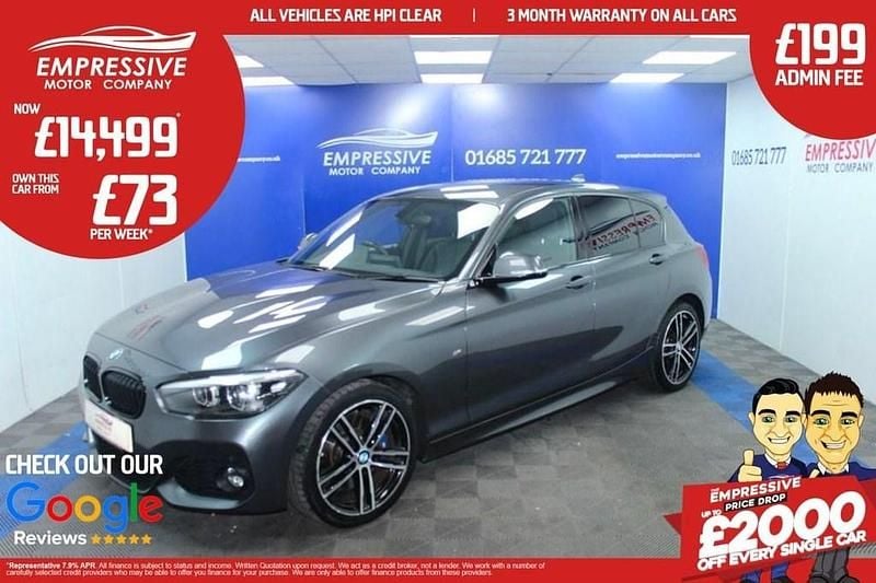 Grey Used 2019 BMW 118 M Sport Hatchback | £14,499 (Fair price) - Image 1/4