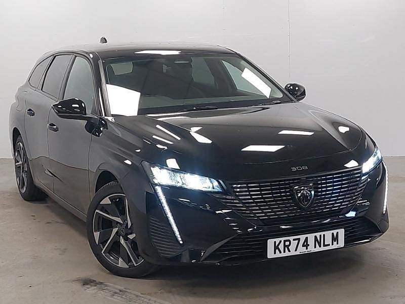 Black Used 2024 Peugeot 308 Allure Estate | £19,998 (Fair price) - Image 1/4