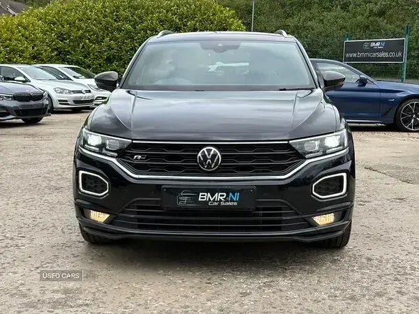 Used VW T-Roc R-line 150 HP (110 kW) 2021 Black SUV
