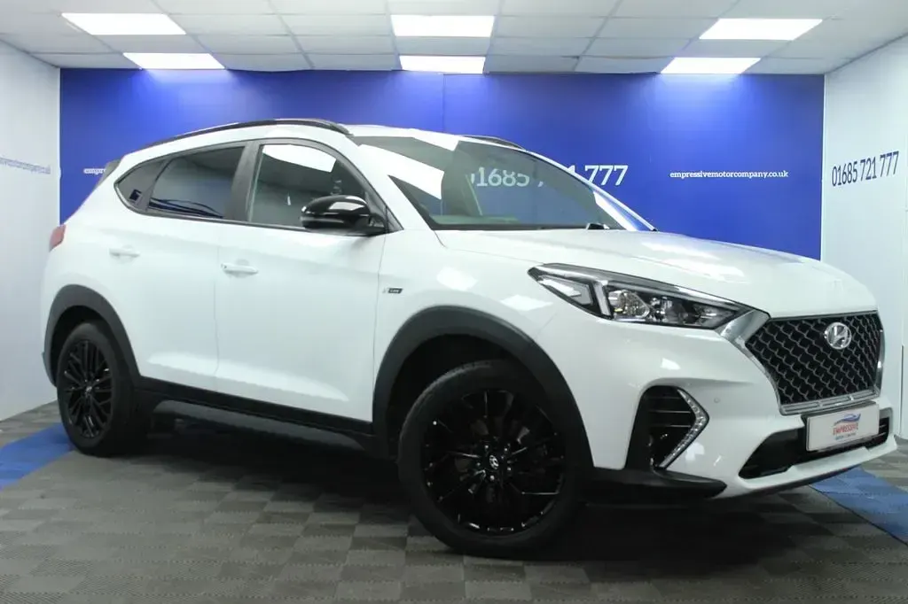 Used Hyundai Tucson N Line 132 HP (97 kW) 2020 White SUV