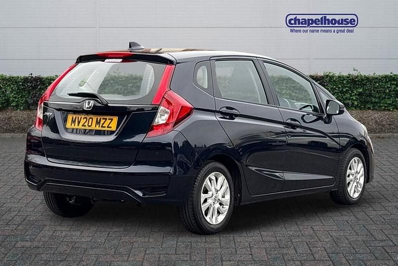 Begagnad Honda Jazz SE 2020 Blå Halvkombi