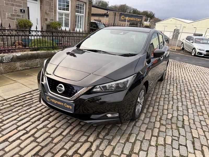 Used Nissan Leaf Acenta 110 kW (150 HP) 2018 Black Hatchback