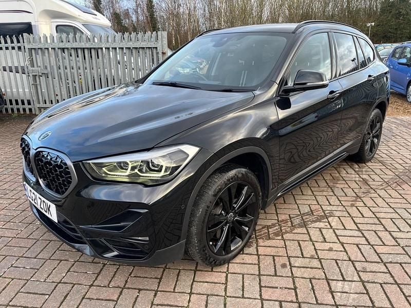Used BMW X1 Sport Line 178 HP (130 kW) 2021 Black SUV