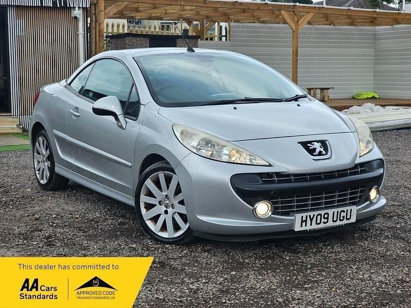 Used Peugeot 207 CC GT 2009 Silver Cabriolet