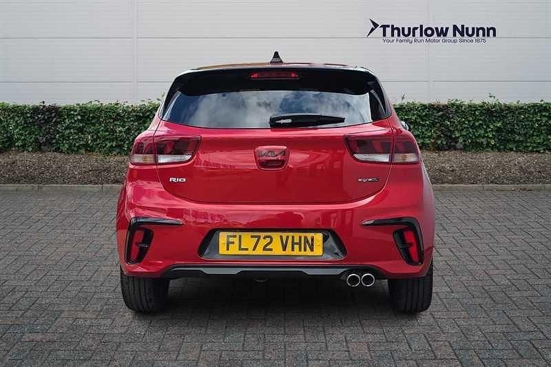 Used Kia Rio GT-Line S 118 HP (86 kW) 2022 Red Hatchback