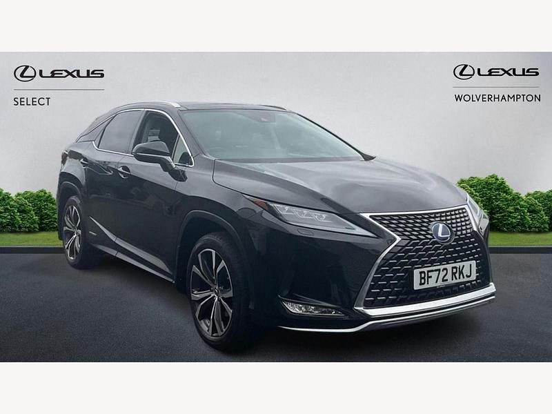 Black Used 2022 Lexus RX450h SUV | £36,997 (Fair price) - Image 1/3