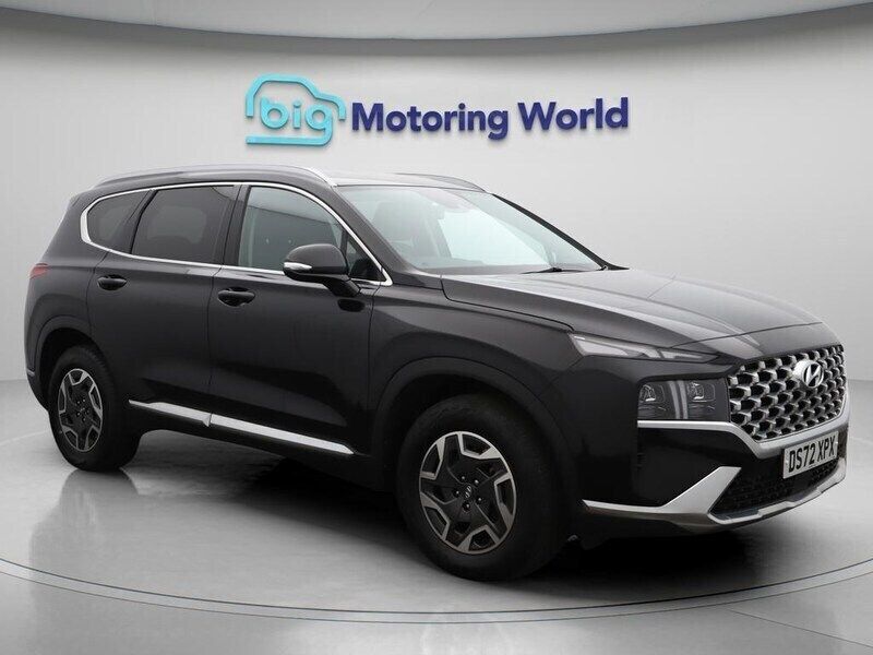 Black Used 2023 Hyundai Santa Fe Premium SUV | £30,300 (Good price) - Image 1/4