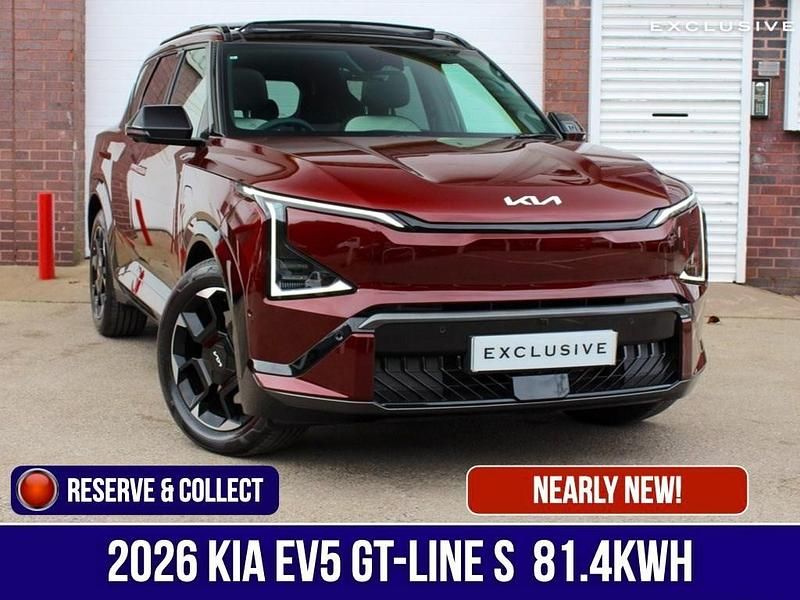 New Kia EV5 GT-Line S 160 kW (218 HP) 2026 Red SUV