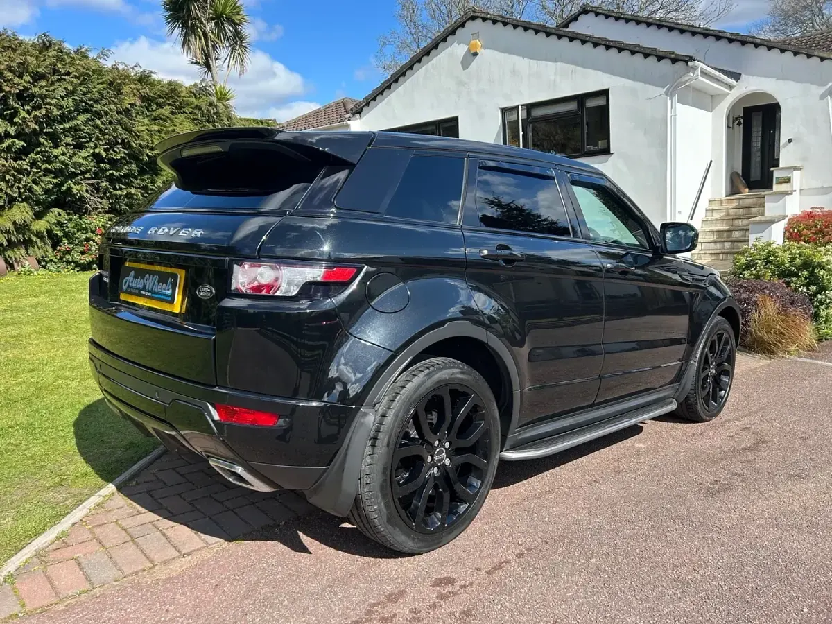 Used Land Rover Range Rover evoque Dynamic 2012 Black SUV