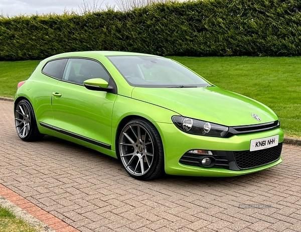 Used VW Scirocco GT 140 HP (102 kW) 2012 Green Coupe
