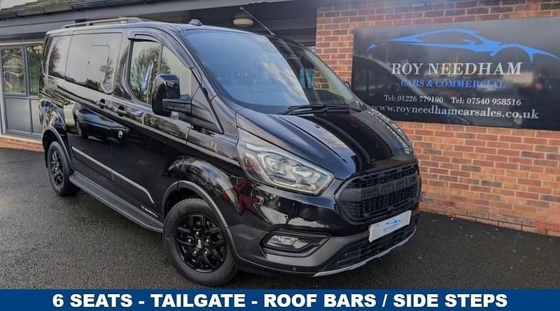 Used Ford Transit Custom S 130 HP (95 kW) 2022 Black Van