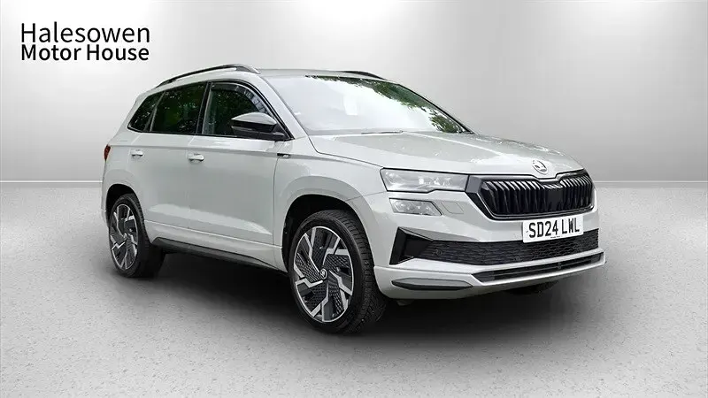Used Skoda Karoq SportLine 150 HP (110 kW) 2024 Grey SUV