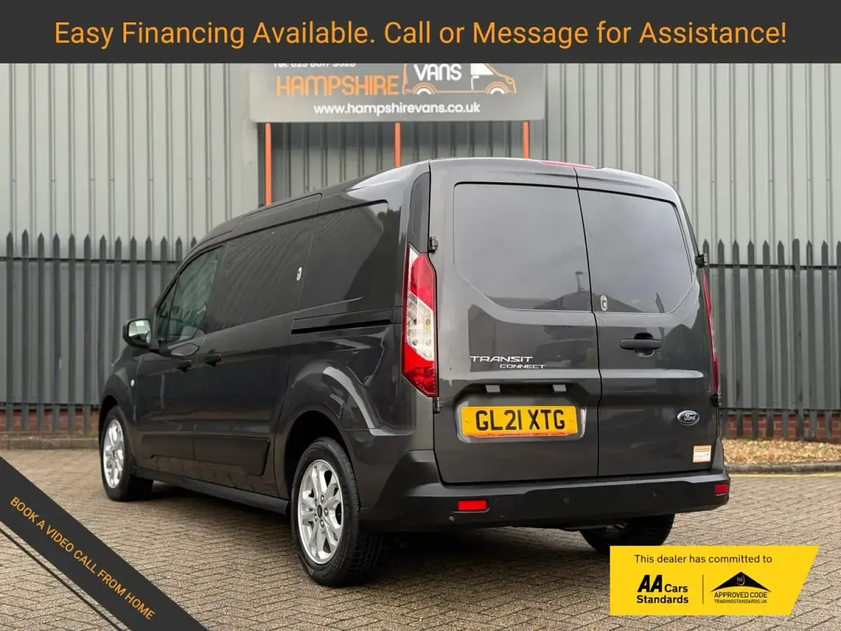 Begagnad Ford Transit Connect Trend 120 HK (88 kW) 2021 Grå Minibuss