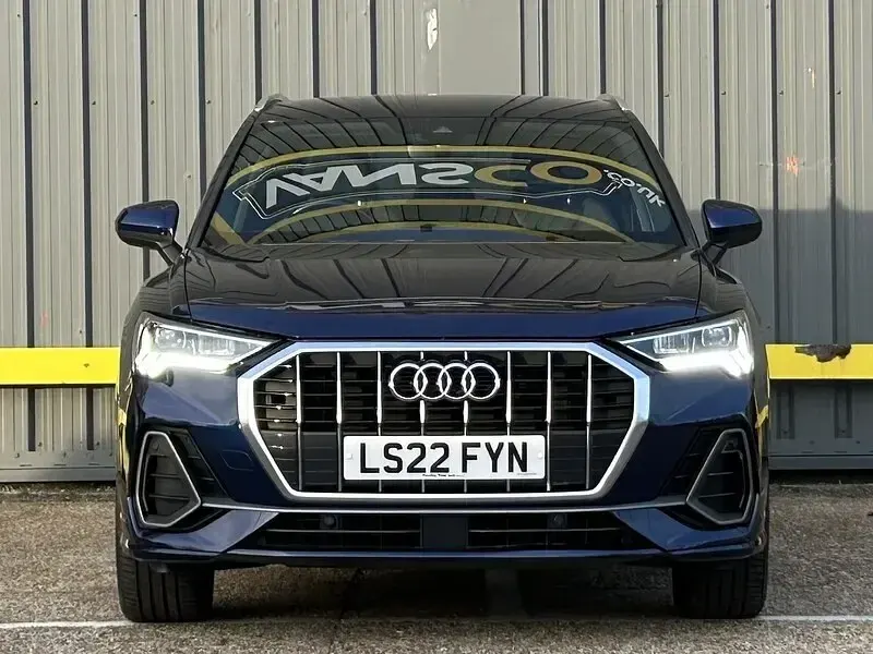Used Audi Q3 S-Line 150 HP (110 kW) 2022 Blue SUV