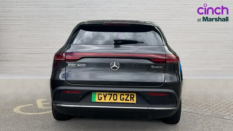 Usado Mercedes EQC400 AMG line 300 kW (408 HP) 2020 Cinzento SUV