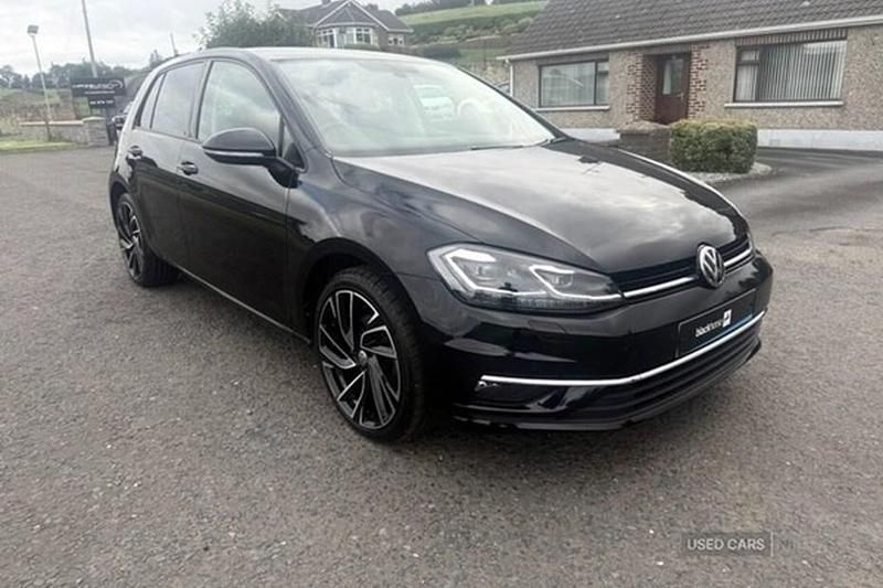 Black Used 2020 VW Golf VII Edition Hatchback | £14,895 (Good price) - Image 1/1
