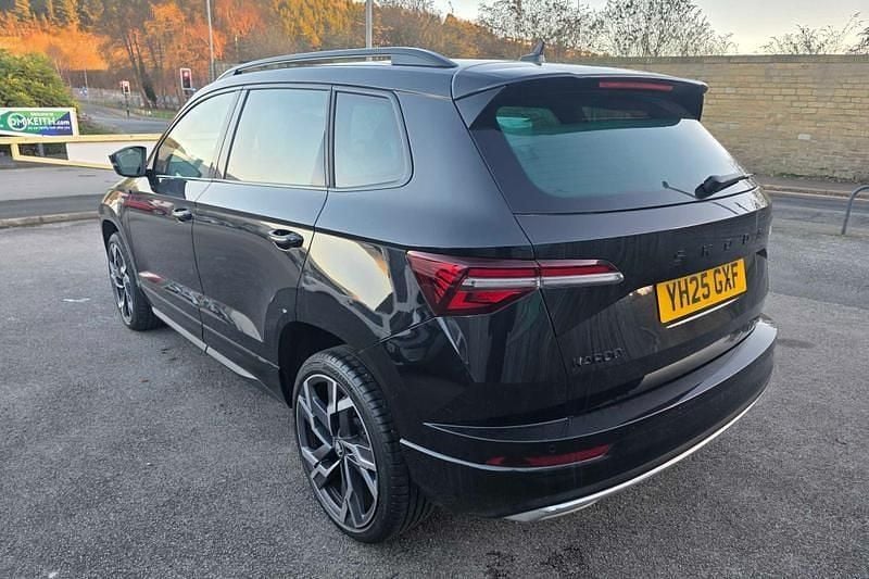 Used Skoda Karoq SportLine 150 HP (110 kW) 2025 Black SUV
