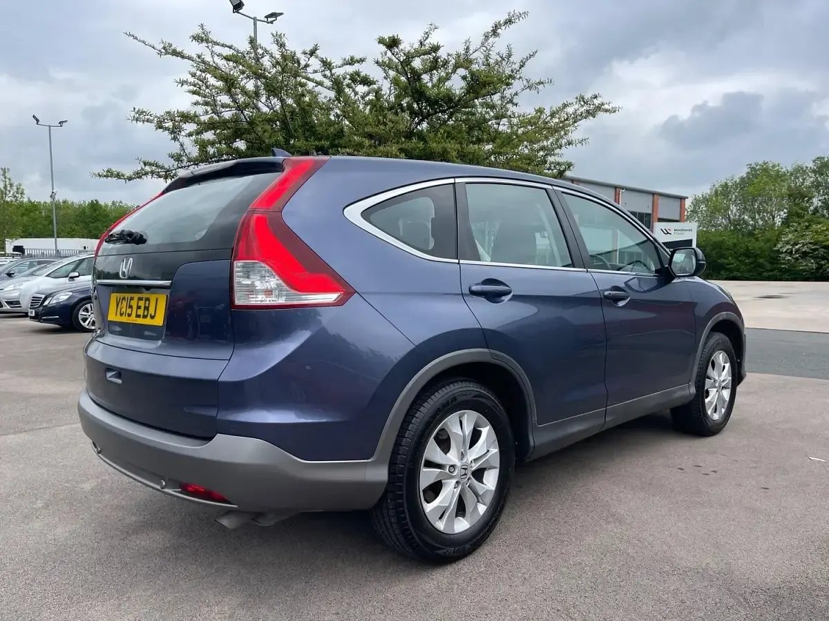 Used Honda CR-V SE 120 HP (88 kW) 2015 Blue SUV