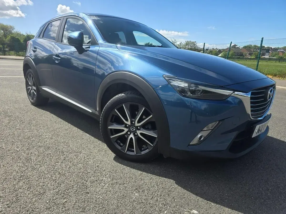 Used Mazda CX-3 Inclusive 105 HP (77 kW) 2018 Blue SUV