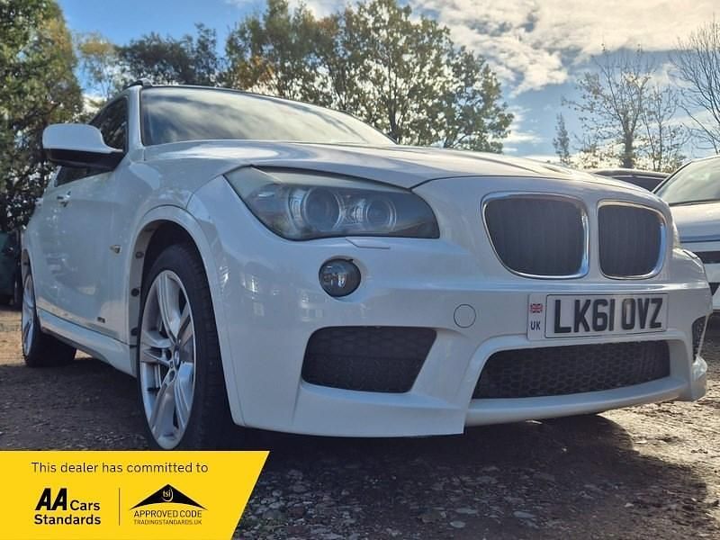 White Used 2011 BMW X1 M Sport SUV | £7,490 (Fair price) - Image 1/3