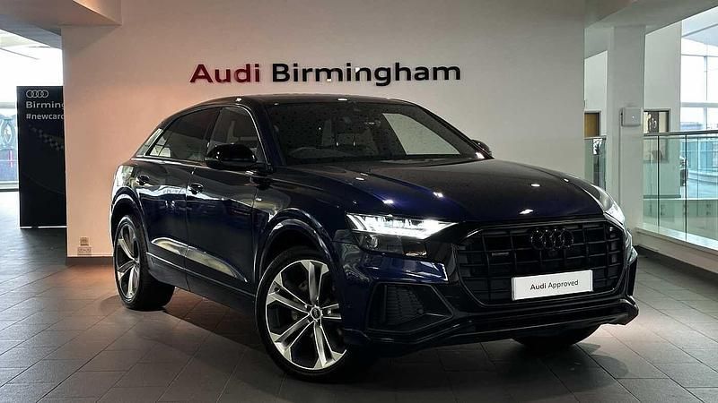 Blue Used 2022 Audi Q8 Black Edition SUV | £52,985 (Expensive) - Image 1/4