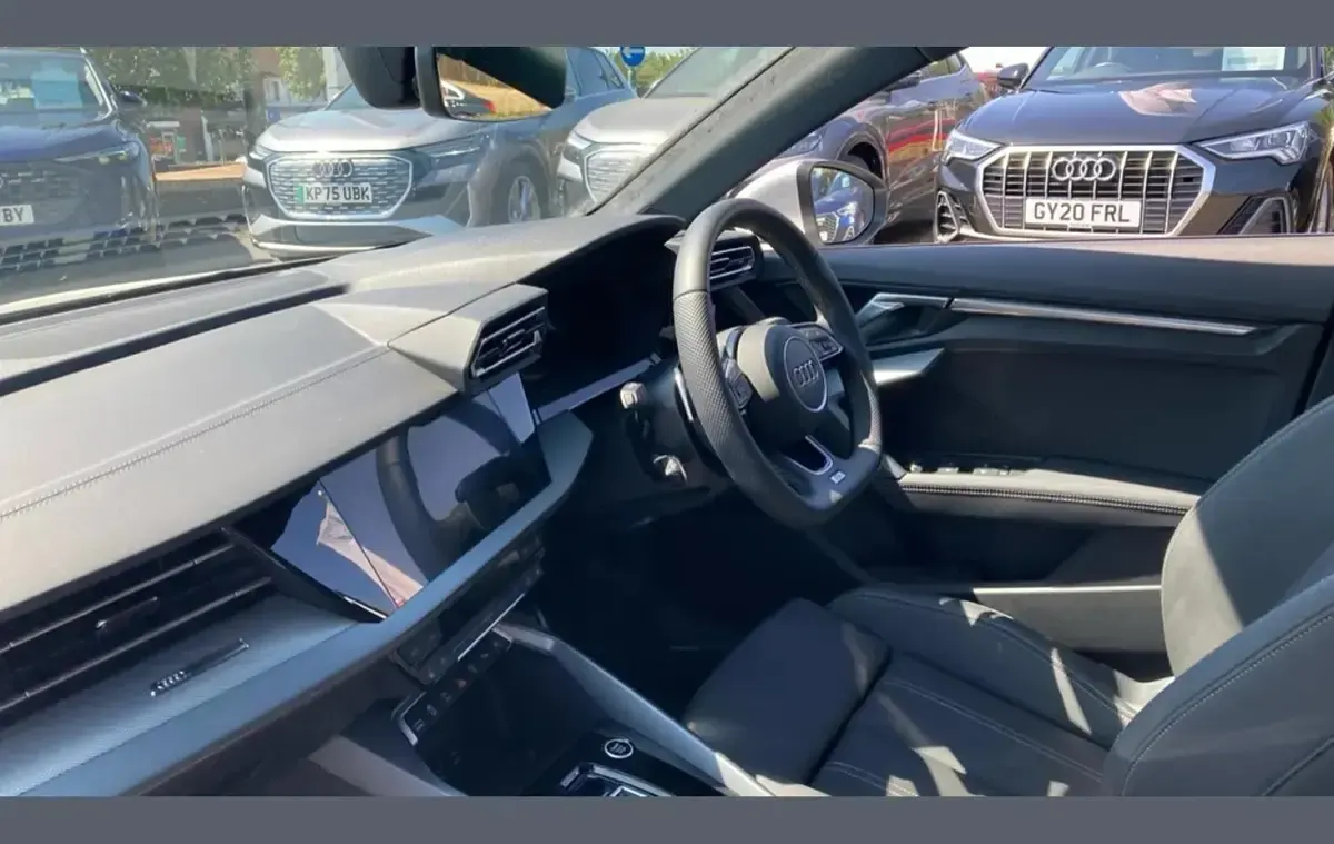 New Audi A3 S-Line 113 HP (83 kW) 2026 White Hatchback