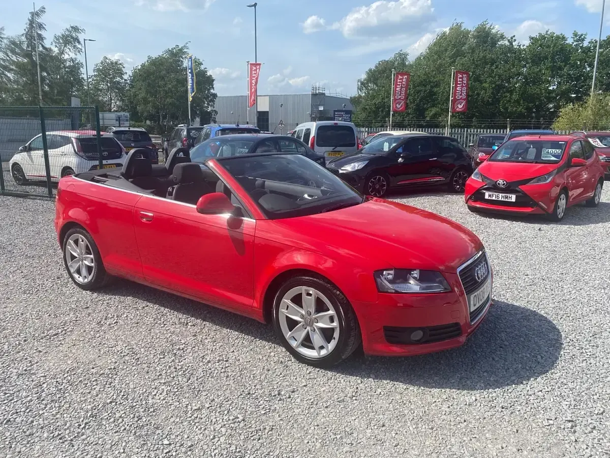 Used Audi A3 Cabriolet Sport 140 HP (102 kW) 2008 Red Cabriolet