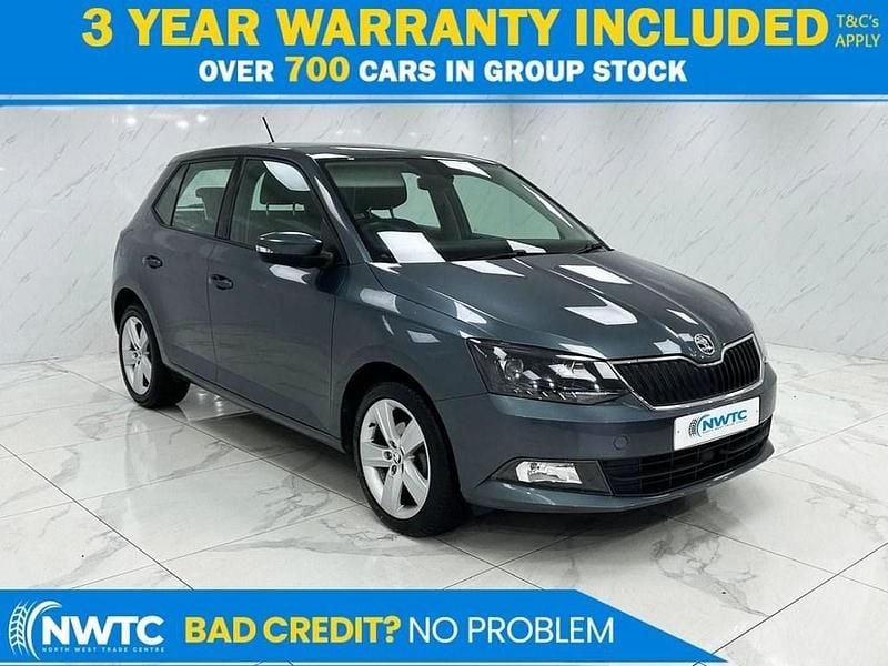 Used Skoda Fabia SE L 75 HP (55 kW) 2018 Grey Hatchback