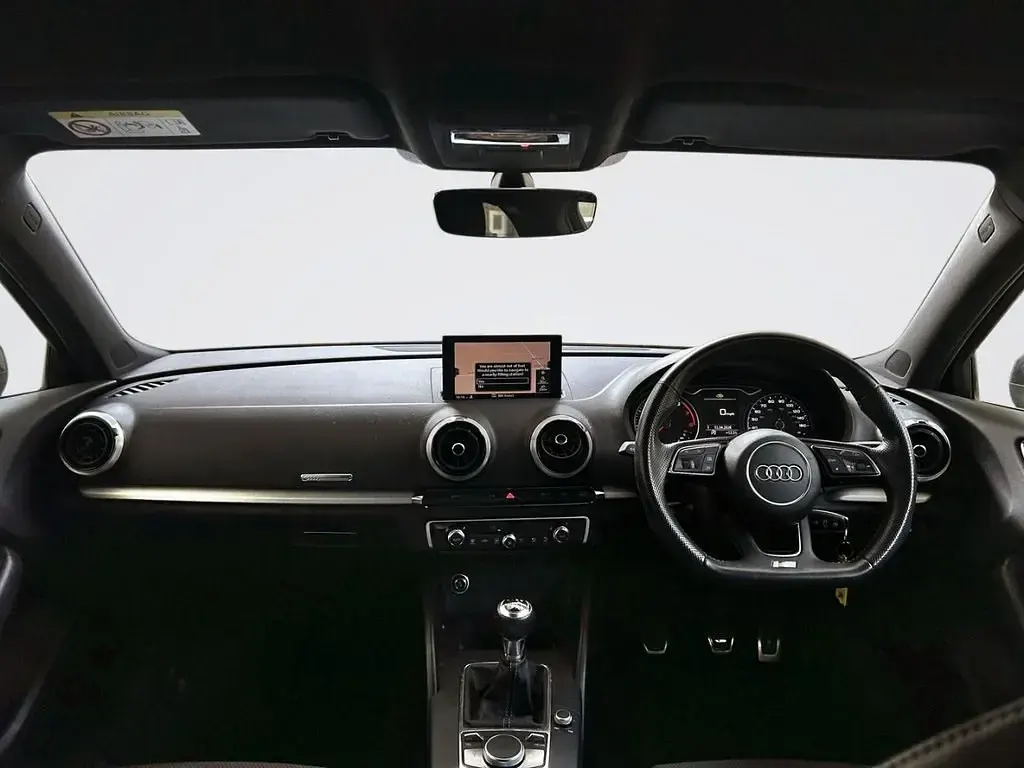 Used Audi A3 S-Line 2018 Black Sedan