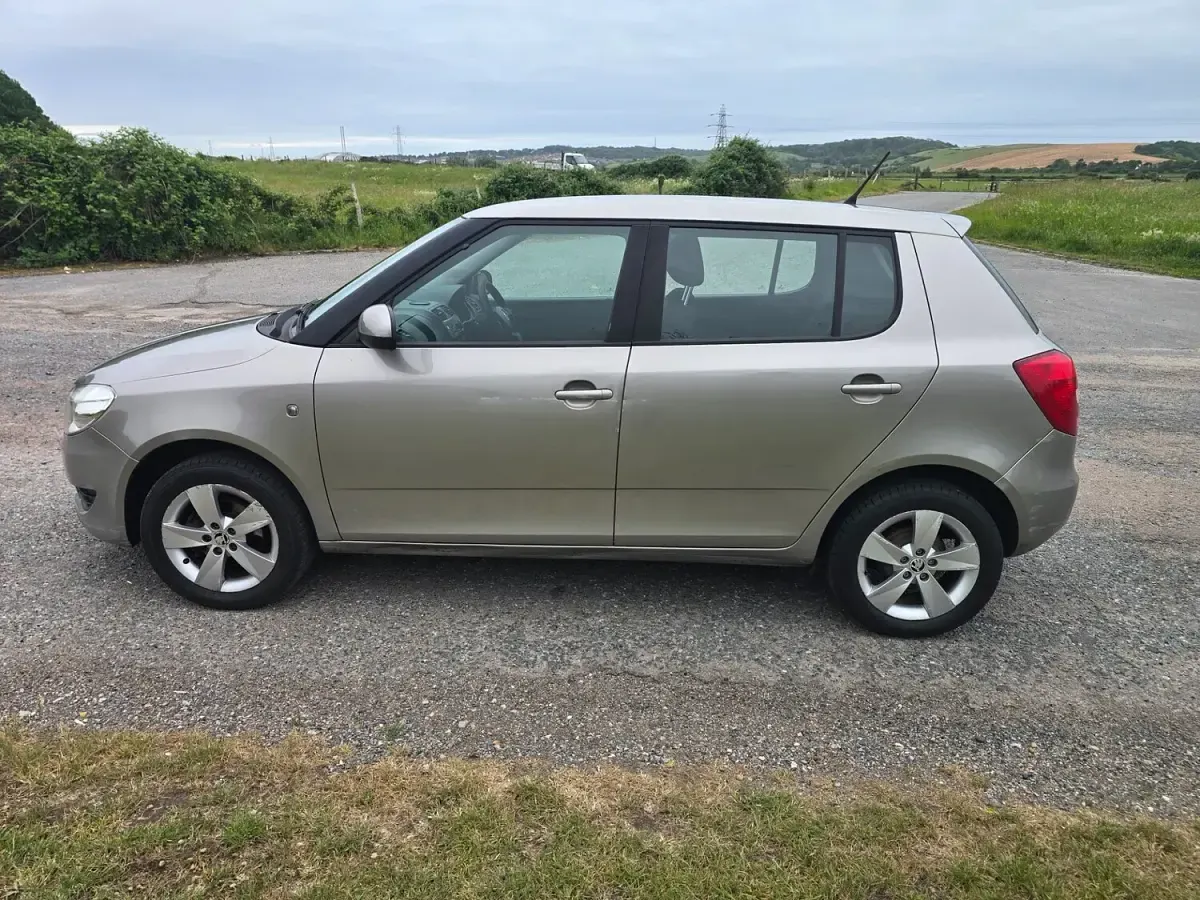 Used Skoda Fabia SE 2013 Beige Hatchback