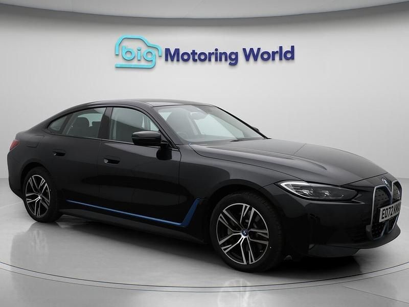 Black Used 2022 BMW i4 Sport Line Sedan | £27,300 (Fair price) - Image 1/4