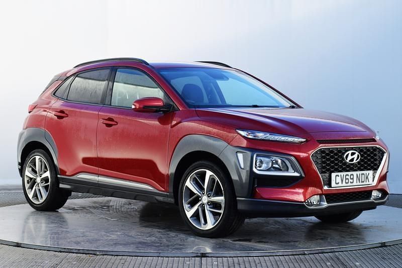 Red Used 2020 Hyundai Kona Premium SUV | £9,899 (Good price) - Image 1/4