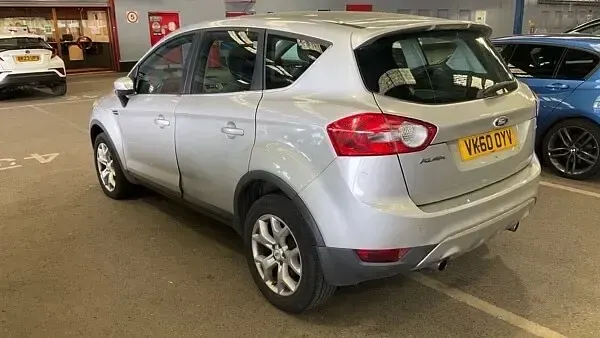 Used Ford Kuga Zetec 140 HP (102 kW) 2010 Silver SUV