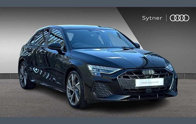 Black Used 2025 Audi A3 Black Edition Hatchback | £39,000 - Image 1/4
