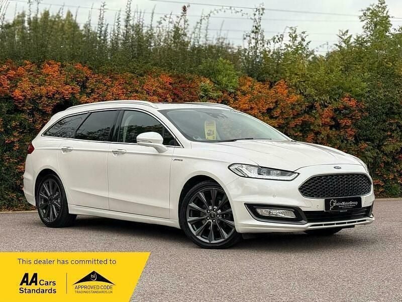 White Used 2017 Ford Mondeo Vignale Estate | £12,495 (Expensive) - Image 1/3