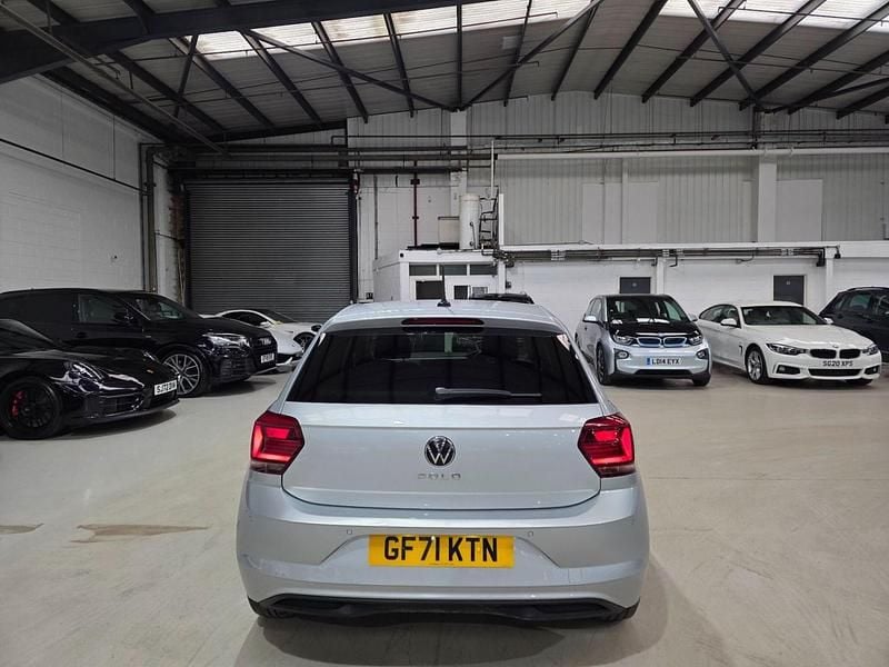 Used VW Polo Match 95 HP (69 kW) 2021 Silver Hatchback