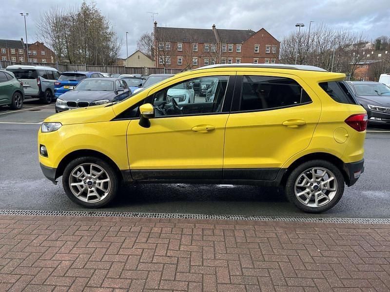 Used Ford Ecosport Titanium 2017 Yellow SUV