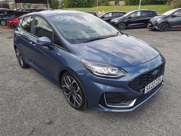 Blue Used 2022 Ford Fiesta ST-Line Hatchback | £15,989 (A bit pricey) - Image 1/1
